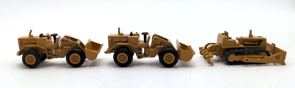 NZG 112 & 120 1:87 Scale CAT Dozer & Wheel Loaders Set of 3 LN/Box