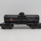 Lionel 6025-85 Vintage O Black Gulf Single Dome Tank Car EX