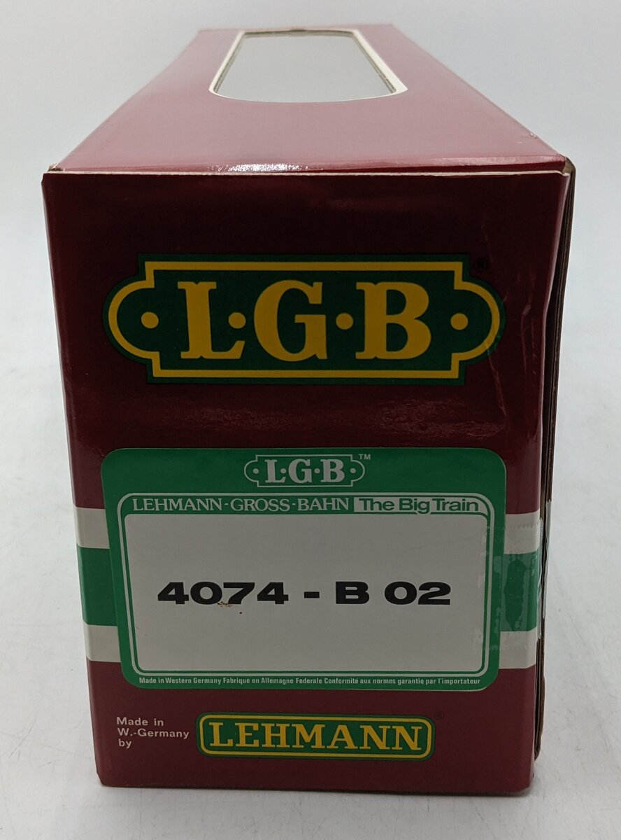 LGB 4074-B02 G Scale Denver, South Park and Pacific Reefer Car (Metal Wheels) LN/Box