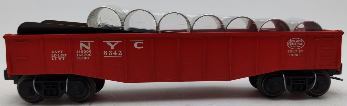 Lionel 6-27784 Conventional Classics NYC Culvert Gondoa #6342 - Red LN/Box