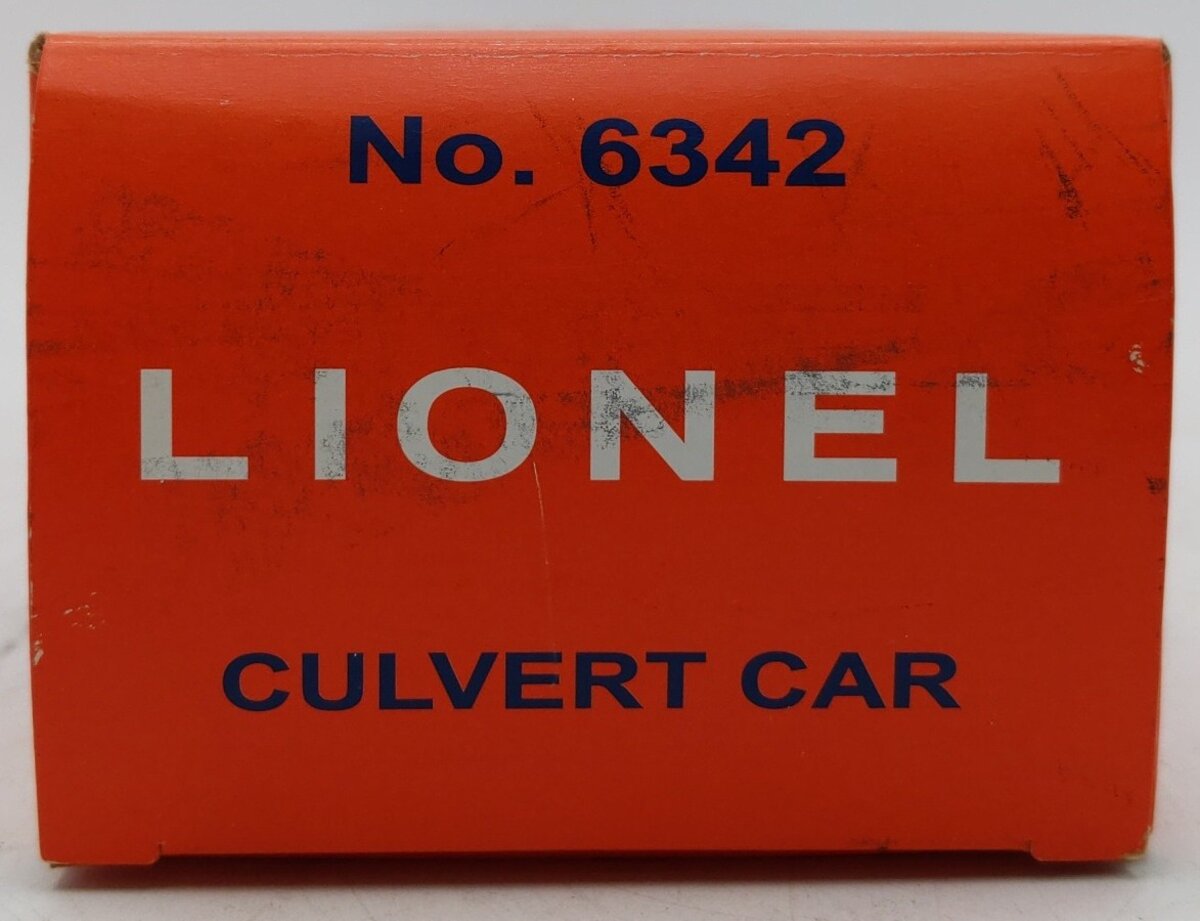 Lionel 6-27784 Conventional Classics NYC Culvert Gondoa #6342 - Red LN/Box