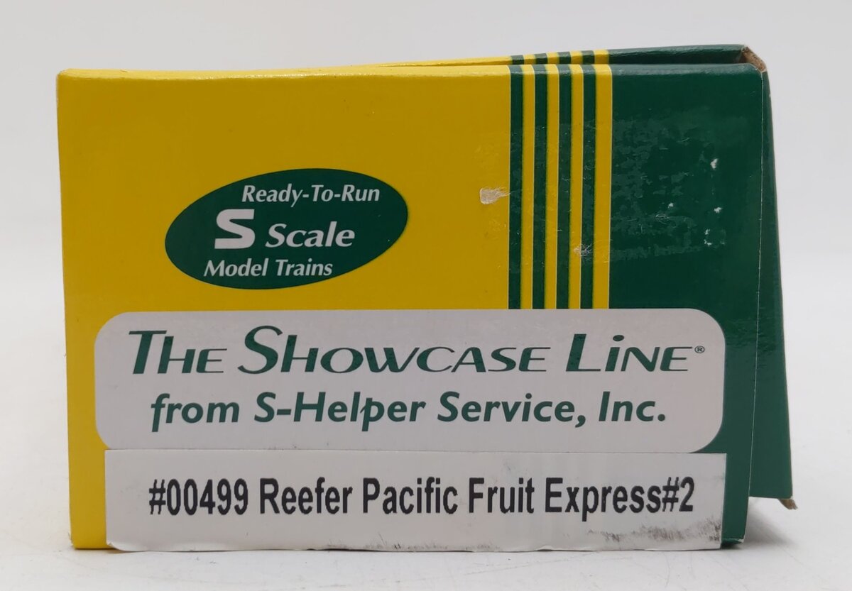 S-Helper 00499 S Gauge Southern Pacific PFE Reefer Car #34782 EX/Box