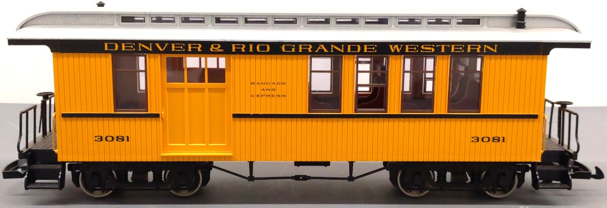 LGB 3081 G Denver & Rio Grande Western Passenger Car - Metal Wheels EX/Box