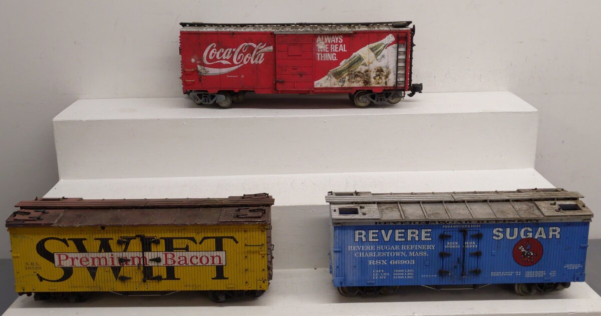 LGB & Other Assorted G Scale Freight Cars [3]