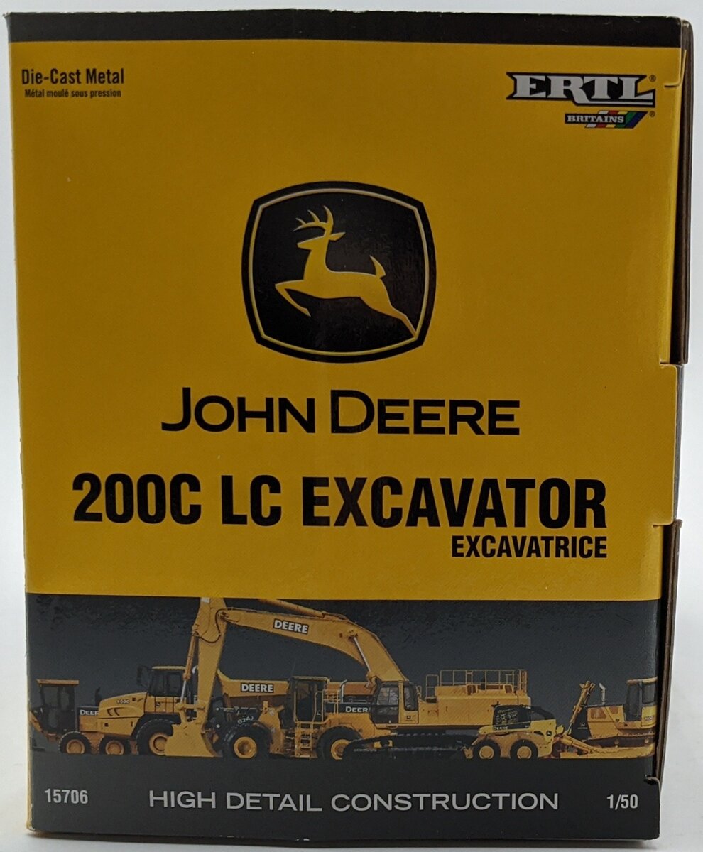 Ertl 15706 1:50 John Deere 200C LC Excavator NIB