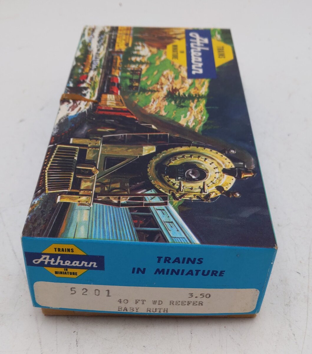 Athearn 5201 HO Baby Ruth 40' Reefer Kit EX/Box