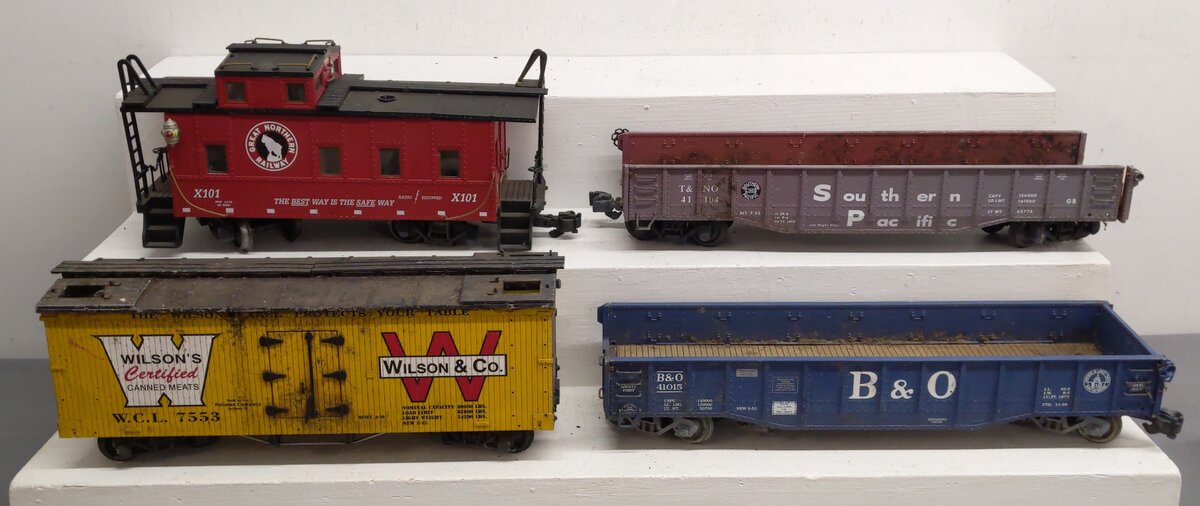 LGB & Other Assorted G Scale Freight Cars [4]