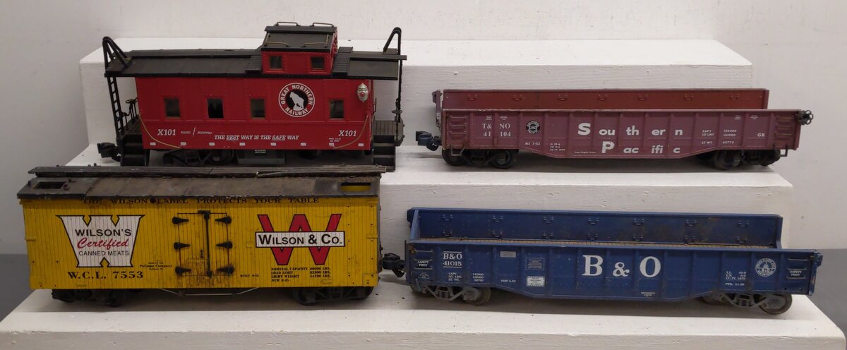 LGB & Other Assorted G Scale Freight Cars [4]