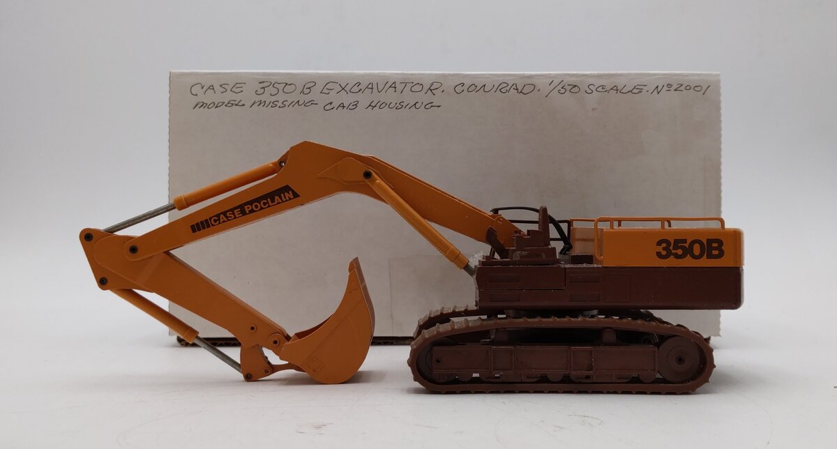 Conrad 2891 1:50 Scale Case Poclain 350B Tracked Excavator VG