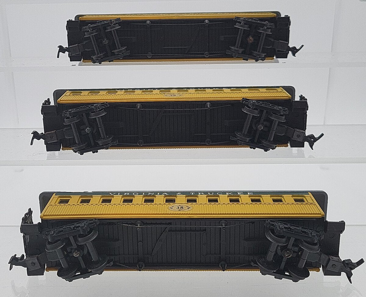 Pocher HO Scale Assorted Virginia & Truckee Passenger Cars: 38 [3] VG