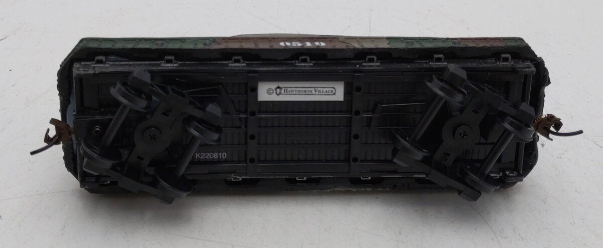 Bachmann Hawthorne Village HO WWII Armored Tank Car #0519 LN/Box
