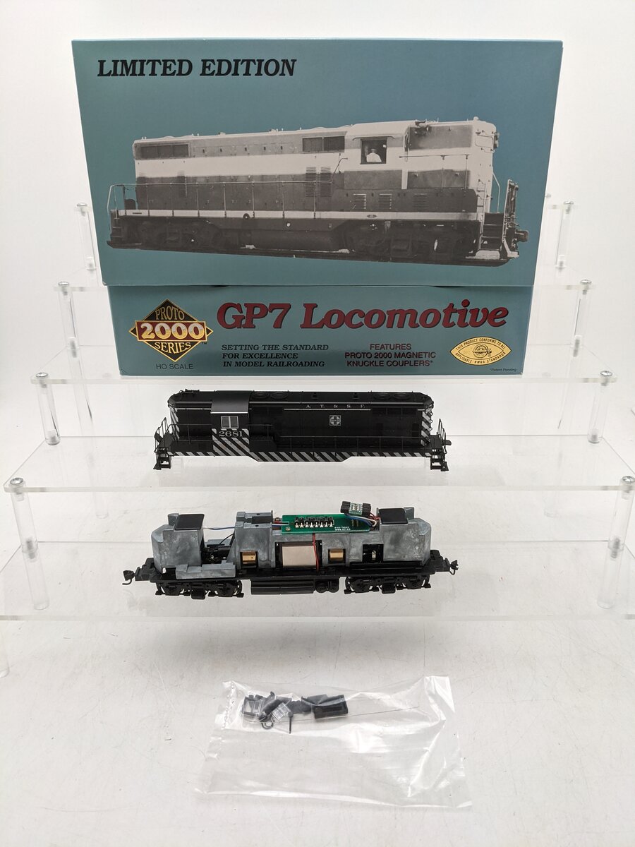 Proto 2000 23552 HO Scale ATSF GP-7 Diesel Locomotive #2681 EX/Box