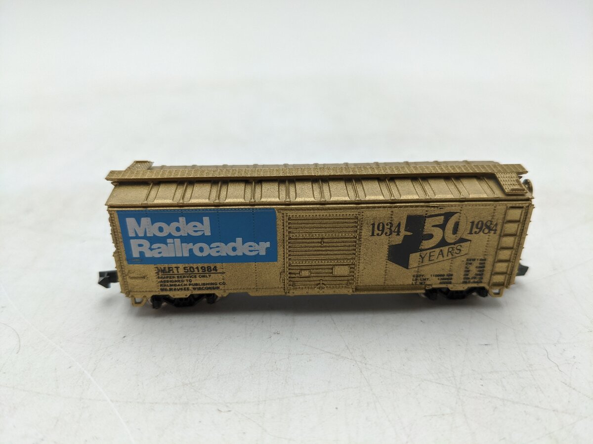 Con-Cor 8305MR N Scale Model Railroader 50th Anniversary Box Car #501984 EX/Box