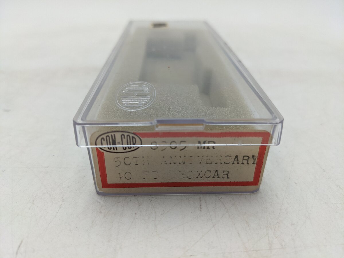 Con-Cor 8305MR N Scale Model Railroader 50th Anniversary Box Car #501984 EX/Box