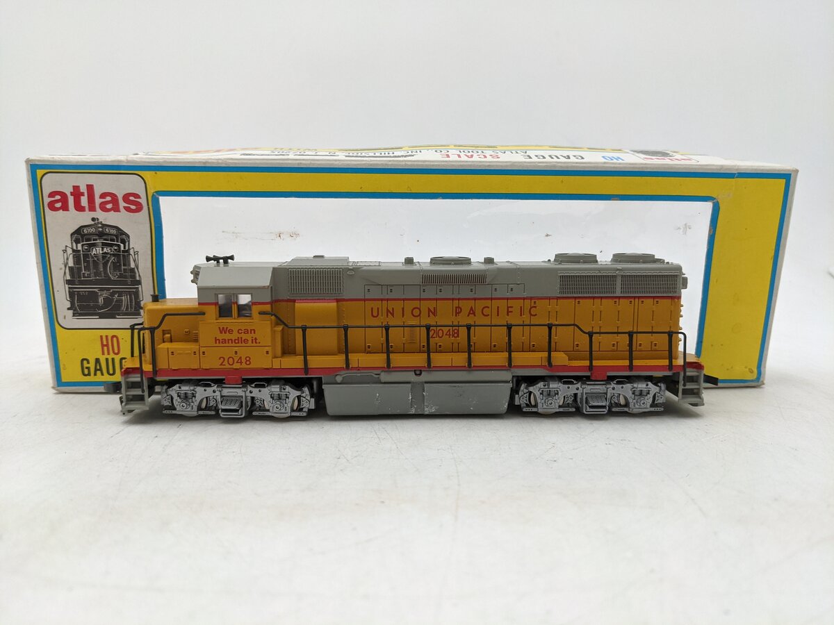 Atlas 7061 HO Union Pacific GP 38 Diesel Locomotive #2048 EX/Box