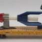 American Flyer 33812 HO Scale Flatcar w/ Rocket Launcher VG