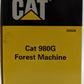 Norscot 55026 1:50 Die Cast Caterpillar 980G Forest Machine