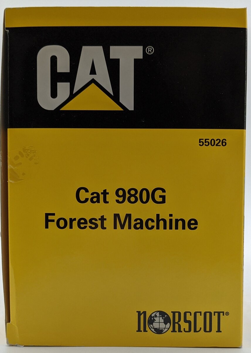 Norscot 55026 1:50 Die Cast Caterpillar 980G Forest Machine
