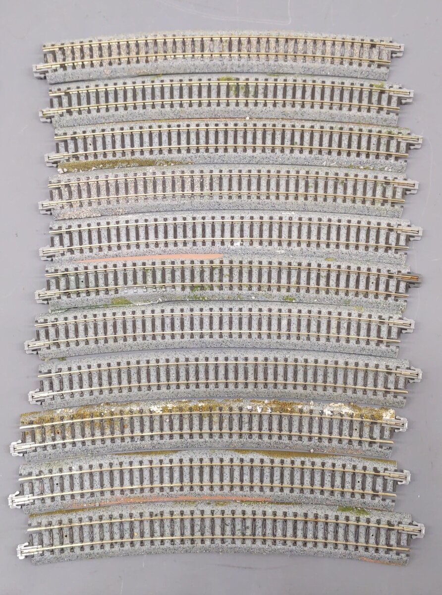 Kato N Scale Assorted Curved & Straight Track [67] EX