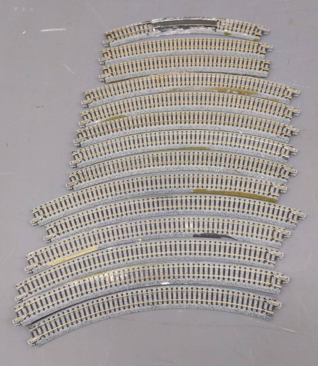 Kato N Scale Assorted Curved & Straight Track [67] EX