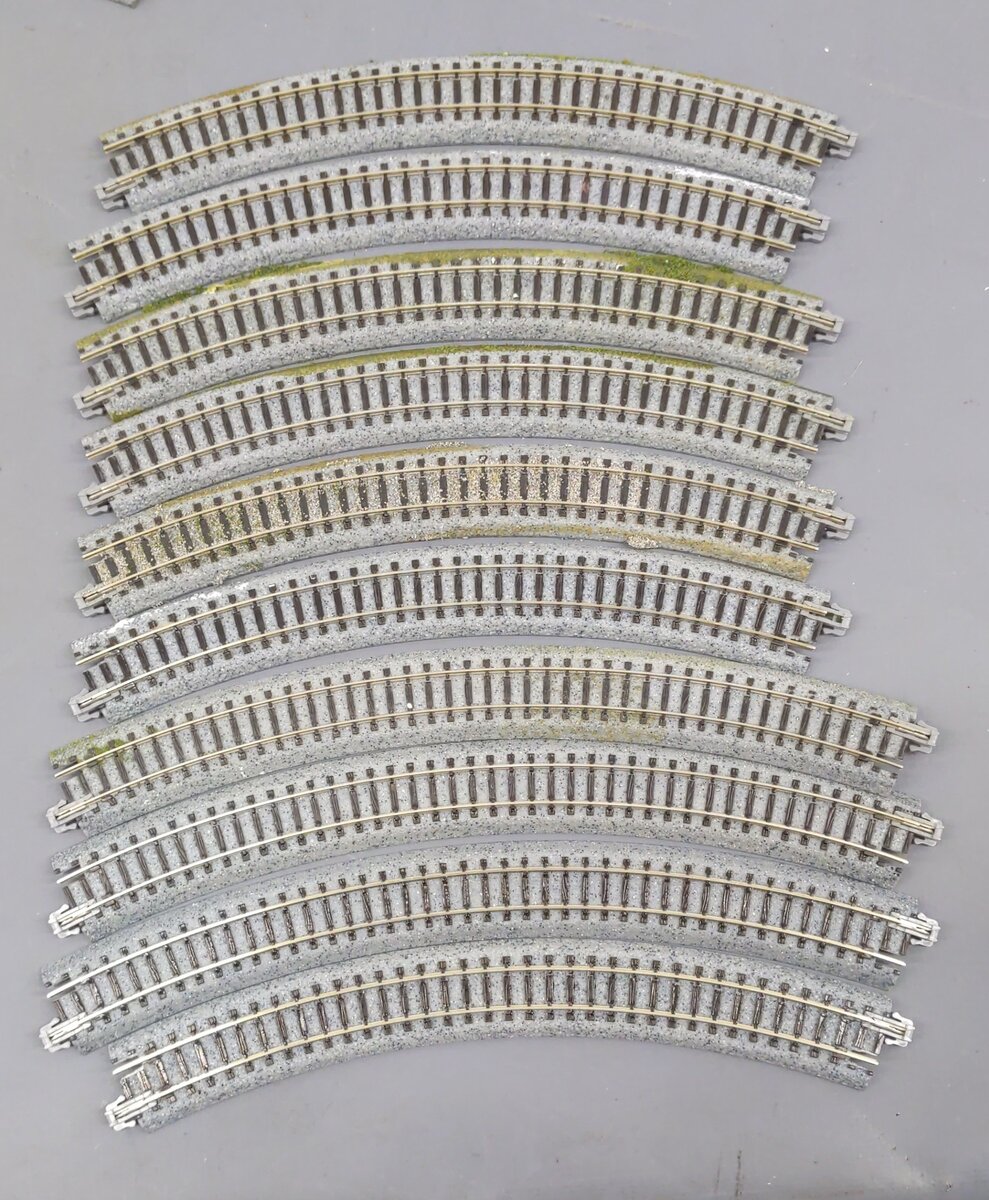 Kato N Scale Assorted Curved & Straight Track [67] EX