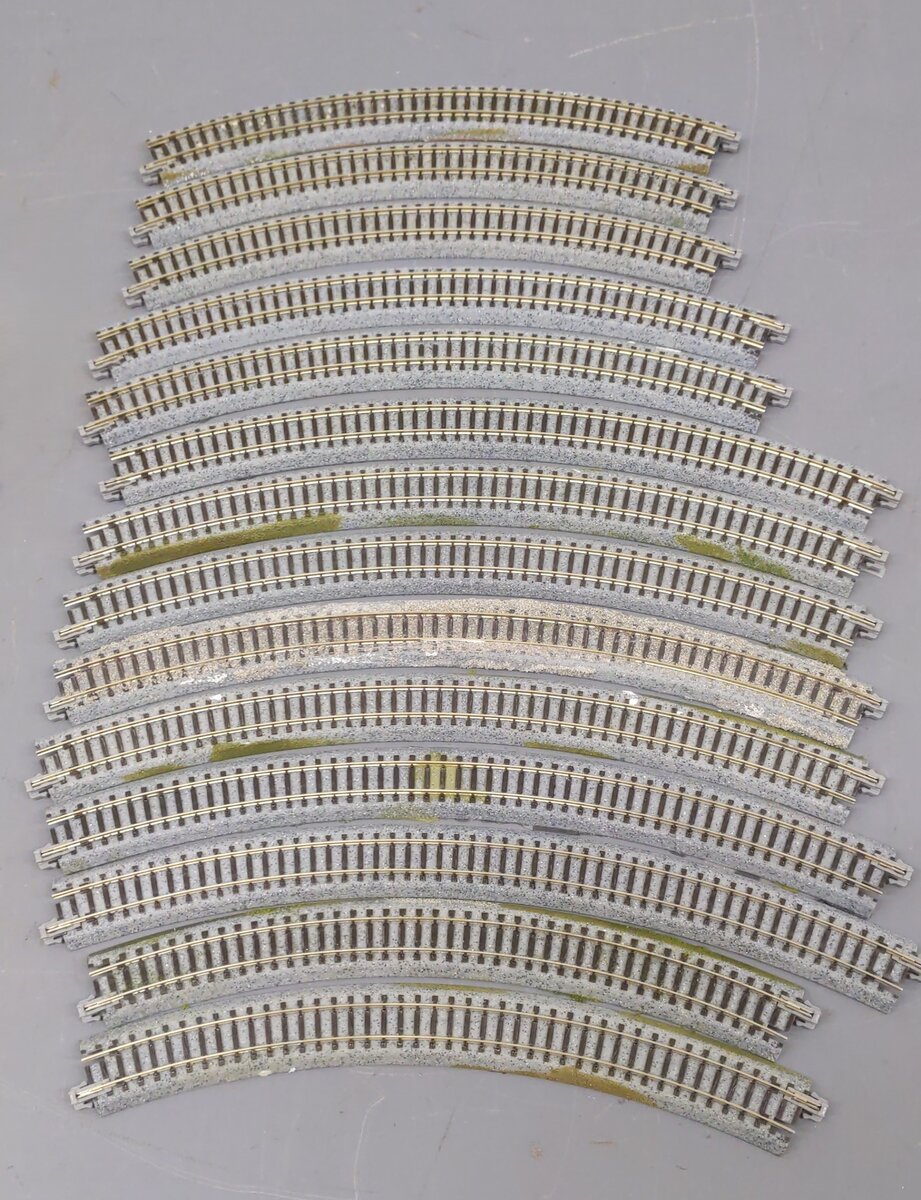 Kato N Scale Assorted Curved & Straight Track [67] EX
