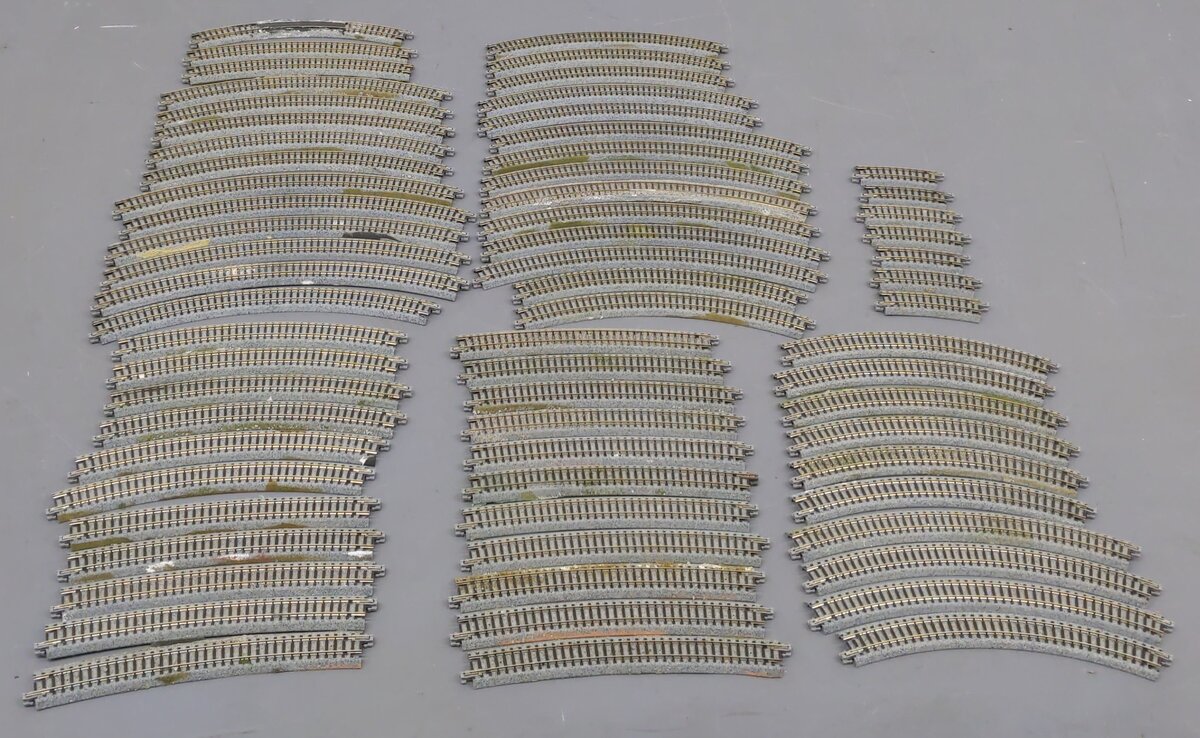 Kato N Scale Assorted Curved & Straight Track [67] EX