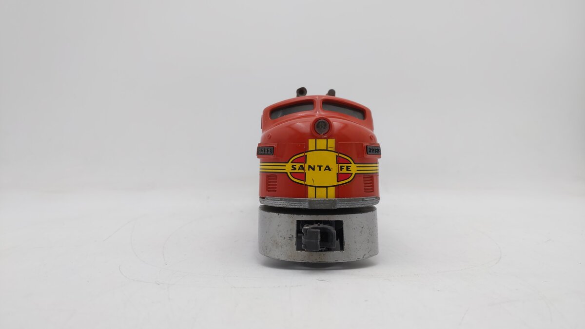 Lionel 2383P Vintage O Santa Fe F-3 A Powered Diesel Locomotive EX