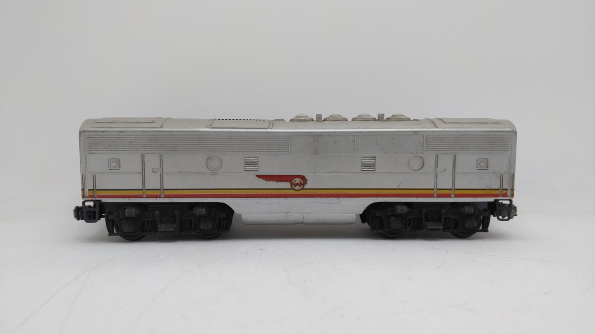 Lionel 2243C Vintage O Santa Fe Louver Top F3 Non-Pwd B-Unit Diesel Locomotive EX