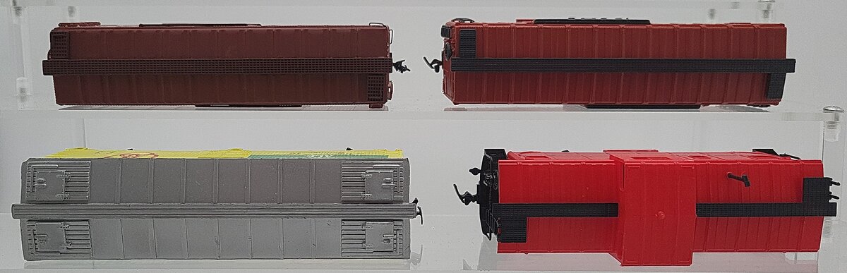 Model Power & Other HO Scale Assorted Freight Cars: 269976, 540, 275167 [4] EX