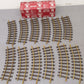 LGB 1100 G Scale 30 Degree Curved Track Sections (12) VG/Box