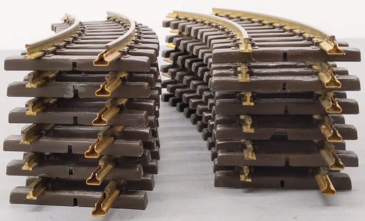 LGB 1100 G Scale 30 Degree Curved Track Sections (12) VG/Box