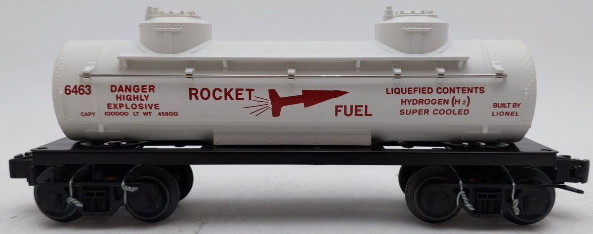 Lionel 6463 O Gauge Rocket Fuel Double Dome Tank Car EX/Box