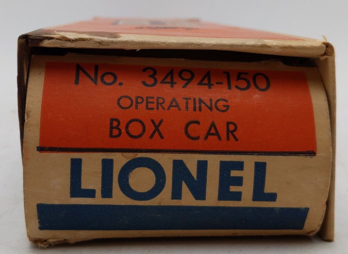 Lionel 3494-150 VIntage O Missouri Pacific Operating Boxcar VG/Box