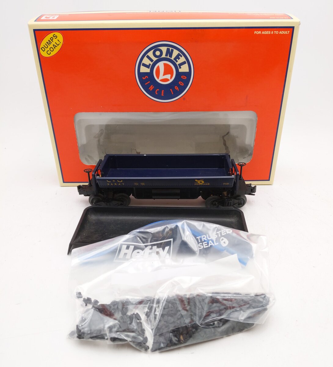 Lionel 6-26847 O Gauge C&O Operating Coal Dump Car EX/Box