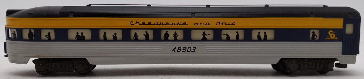 American Flyer 6-48903 S Gauge Chesapeake & Ohio Observation Car VG/Box