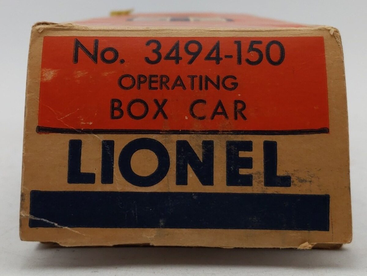 Lionel 3494-150 VIntage O Missouri Pacific Operating Boxcar VG/Box