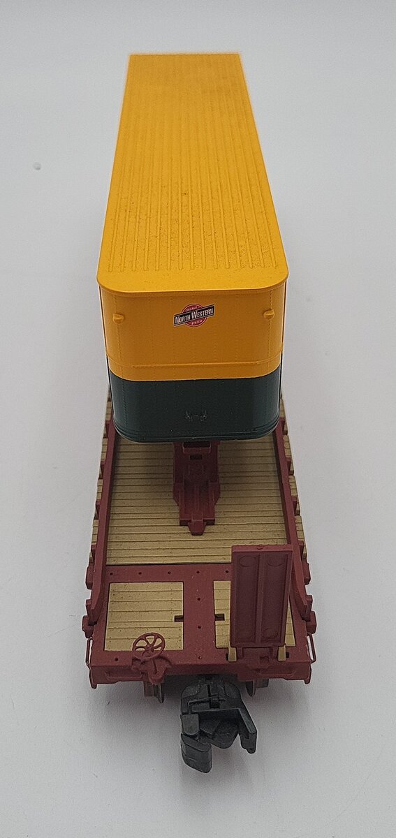 S Scale Piggyback Chicago and Northwestern Trailer Car #44152 LN