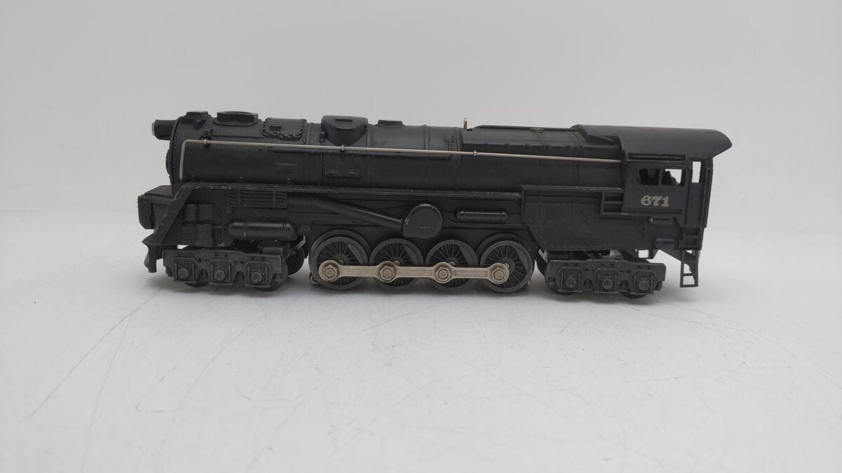 Lionel 671 Vintage O 6-8-6 Die-Cast Steam Turbine Locomotive VG