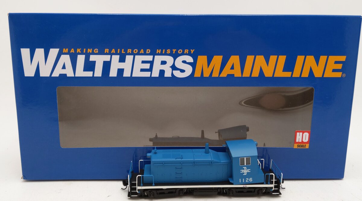 Walthers 910-19239 HO BM EMD SW1 Diesel Locomotive ESU Sound & DCC #1126 EX/Box
