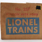 Lionel 257 Vintage O Freight Station w/ Diesel Horn EX/Box