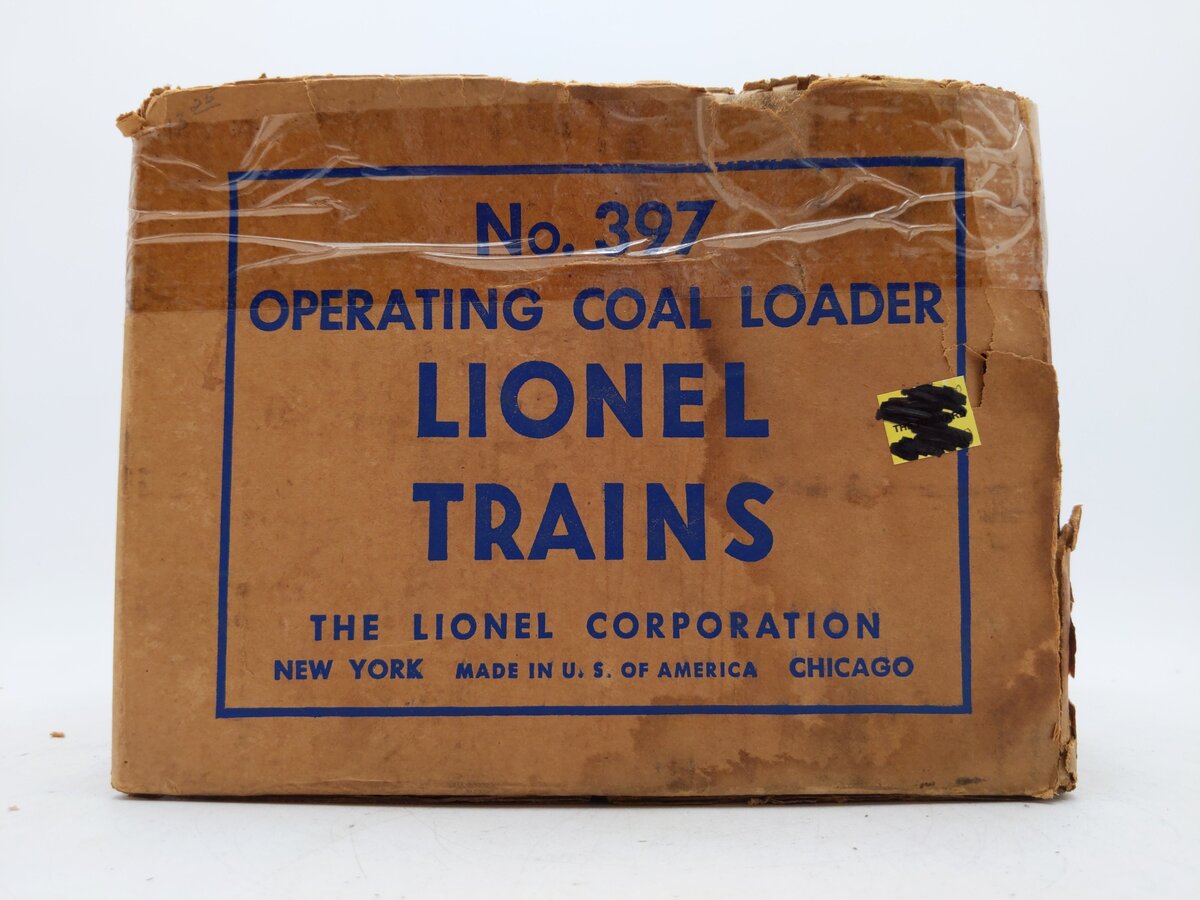 Lionel 397 Vintage O Operating Coal Loader VG/Box