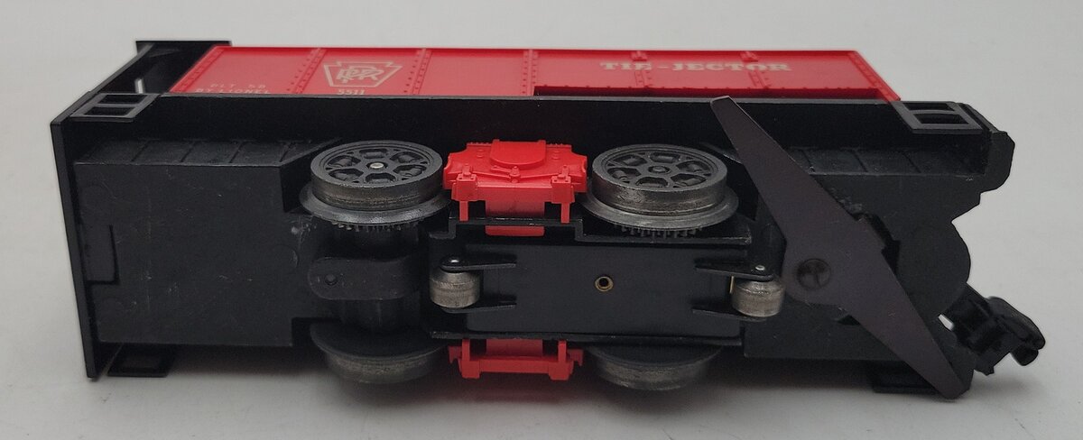 Lionel 55 Vintage O Gauge Postwar Pennsylvania Railroad Operating Tie-Jector Car EX/Box