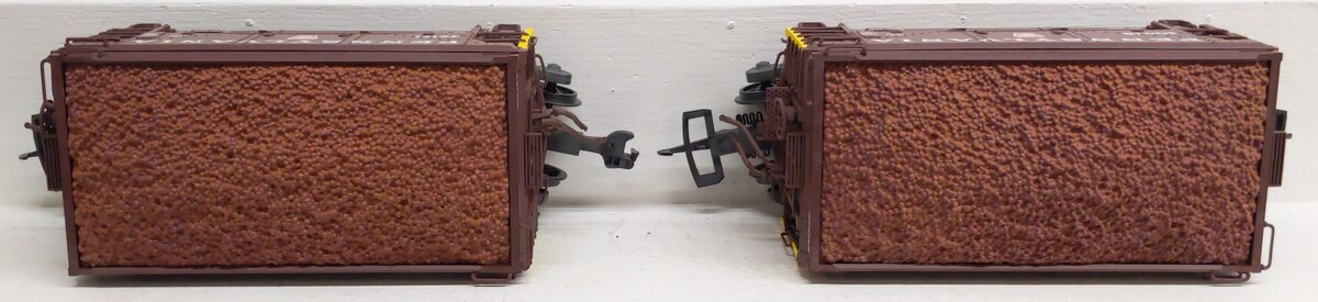 LGB 40045 G Scale Pennsylvania Ore Car (Set of 2) LN