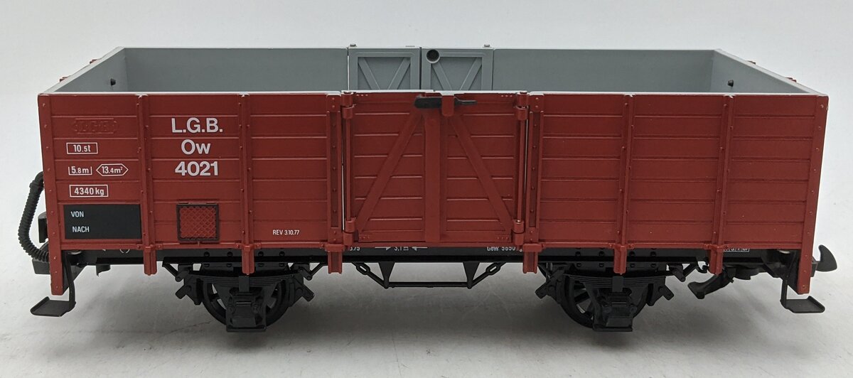 LGB 4021 G Gauge High Side Gondola LN