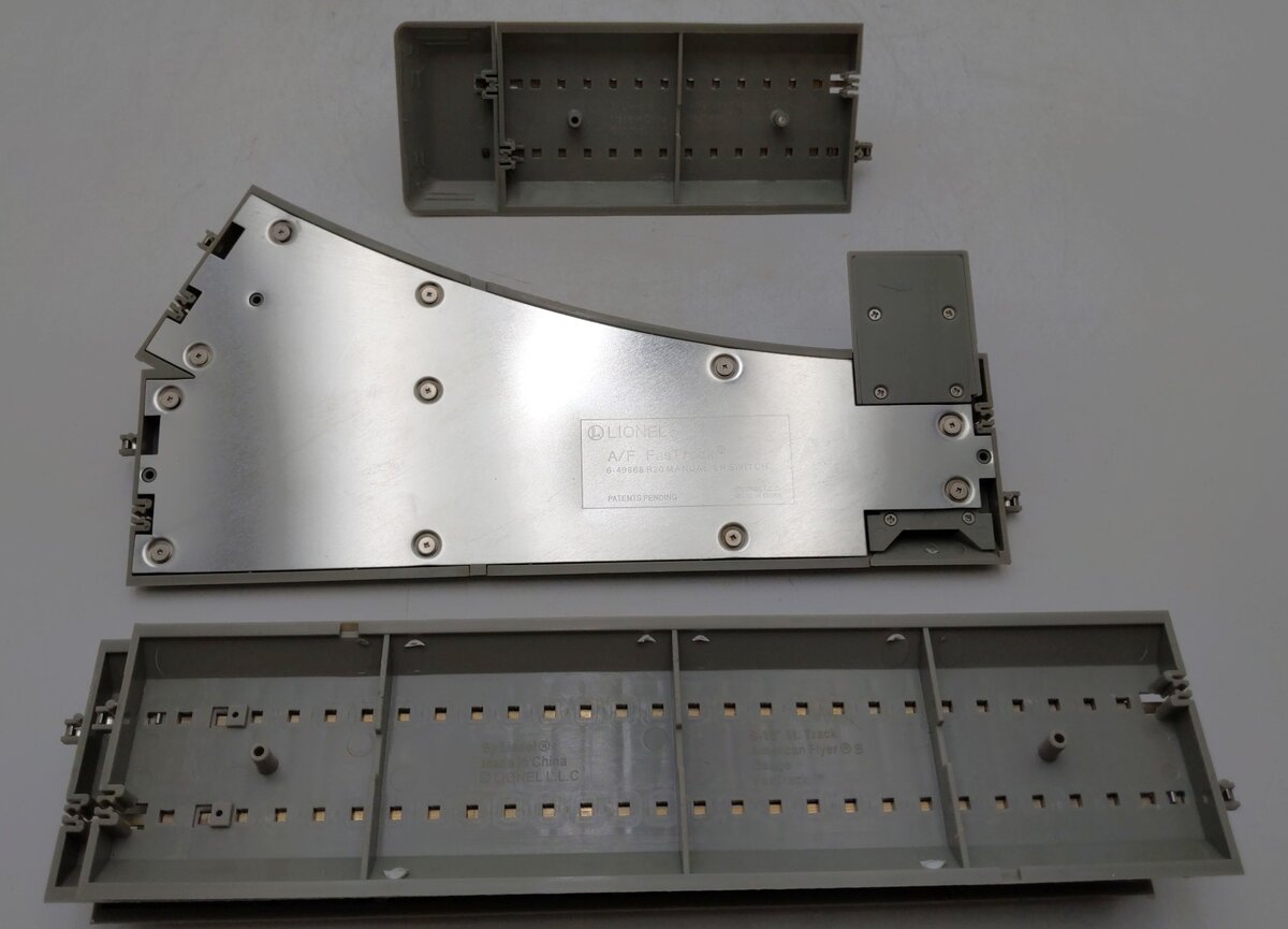 American Flyer 6-49991 S Scale FasTrack Siding Track Add-On Track Pack LN/Box