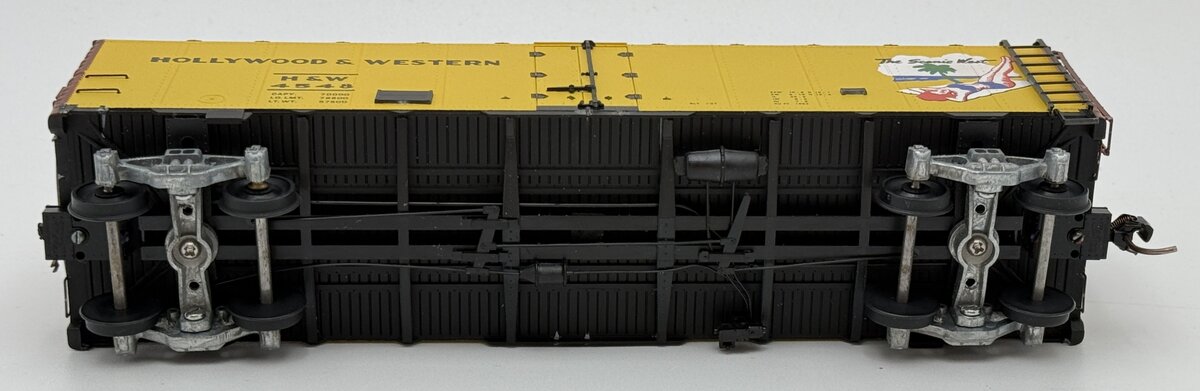 Precision Scale 4548 S Scale Hollywood & Western Refrigerator Car #4548 VG/Box