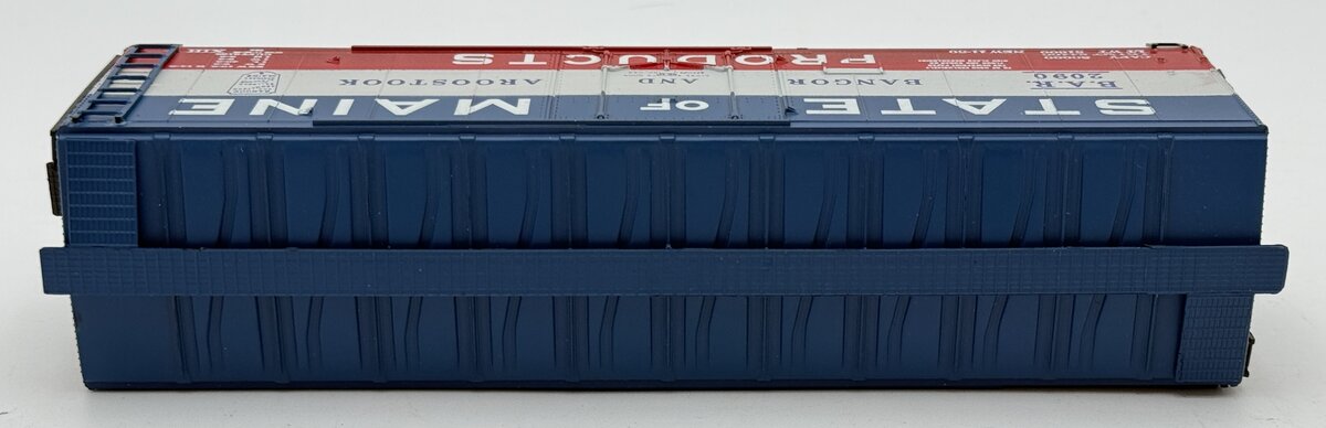 American Models 220 S Scale State of Maine BAR Reefer #2090 VG/Box