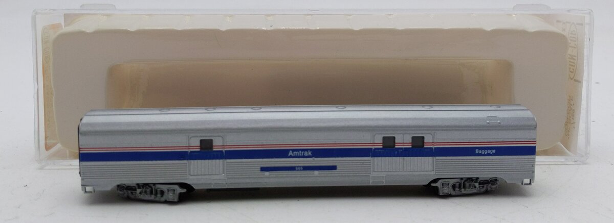 Con-Cor 0001-423111-(2) N Scale Amtrak Baggage Car #505 LN/Box