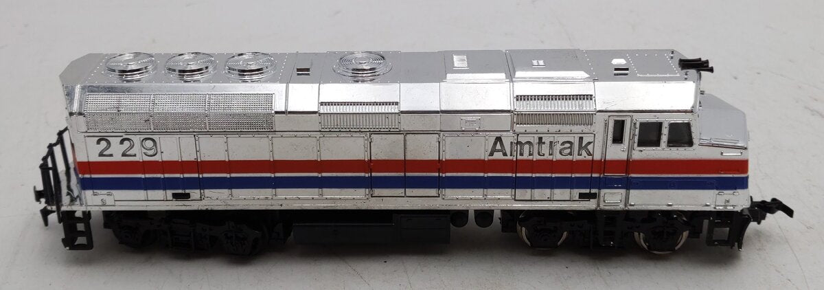 Life Like 08241 HO Scale F-40 Amtrak Diesel Locomotive #229 EX/Box